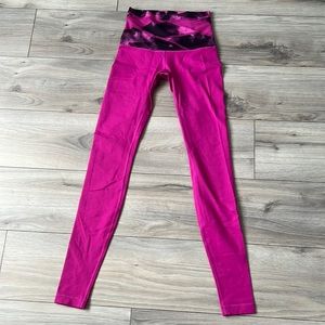 Lululemon Pink Yoga Leggings High waisted